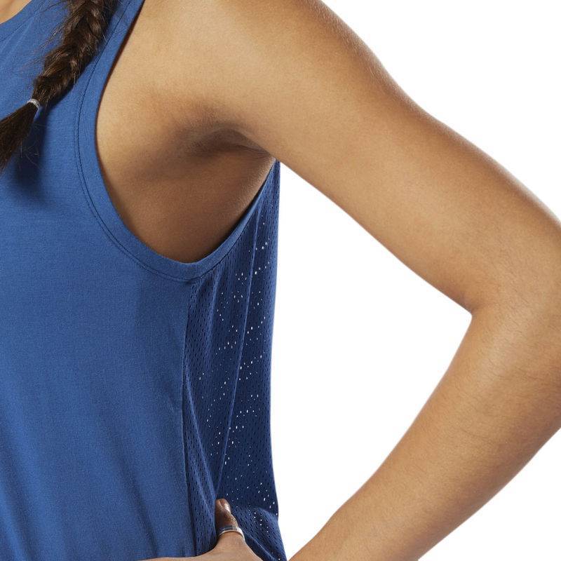 Woman top WOR MESH TANK - D95039