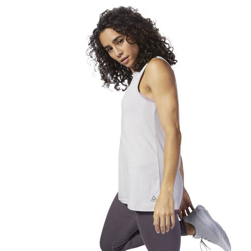 Woman top WOR MESH TANK - D95041