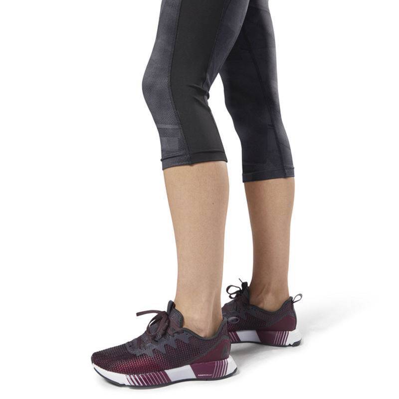 Woman Tight WOR PRINTED CAPRI - D95042