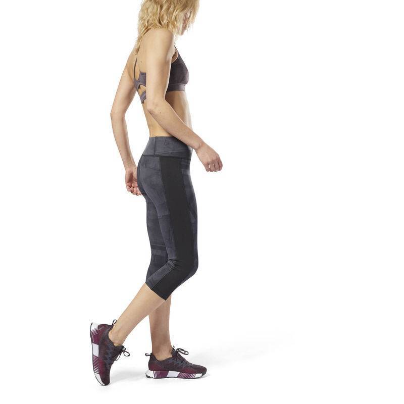 Woman Tight WOR PRINTED CAPRI - D95042