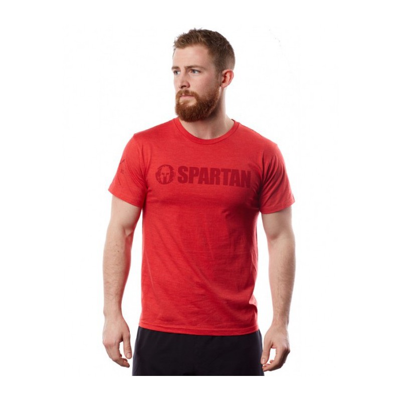 SPARTAN 2016 Logo Tee red 