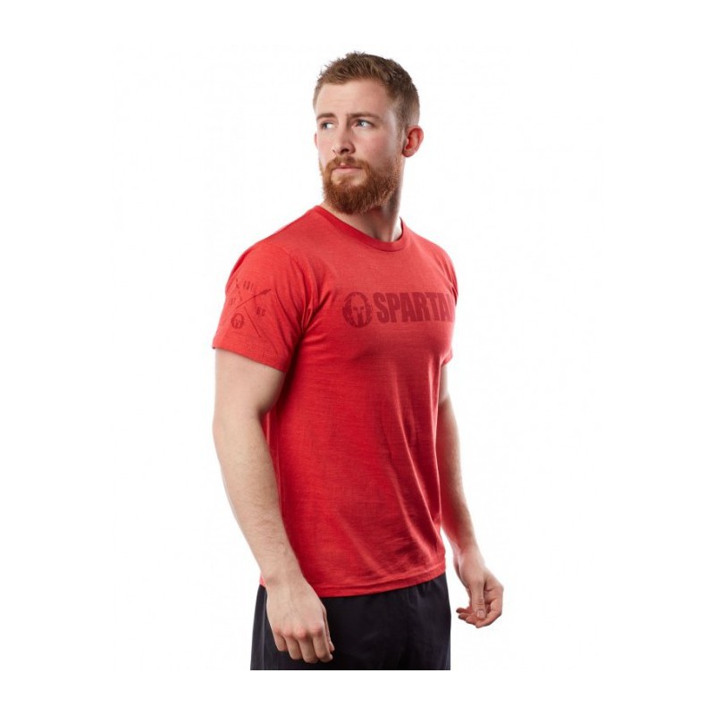 SPARTAN 2016 Logo Tee red 