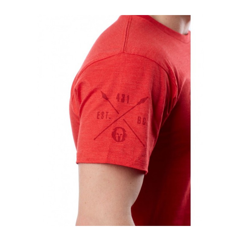 SPARTAN 2016 Logo Tee red 