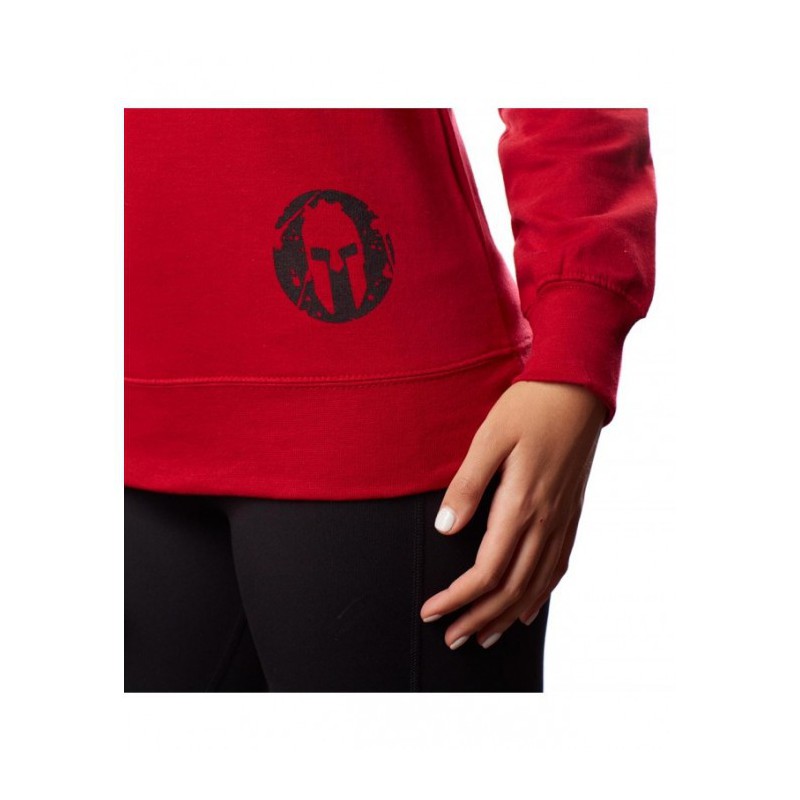 Woman hoodie SPARTAN Just Warming Up Crew Sweat