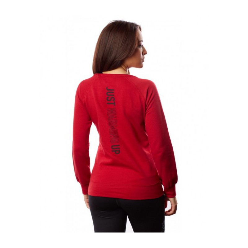 Woman hoodie SPARTAN Just Warming Up Crew Sweat