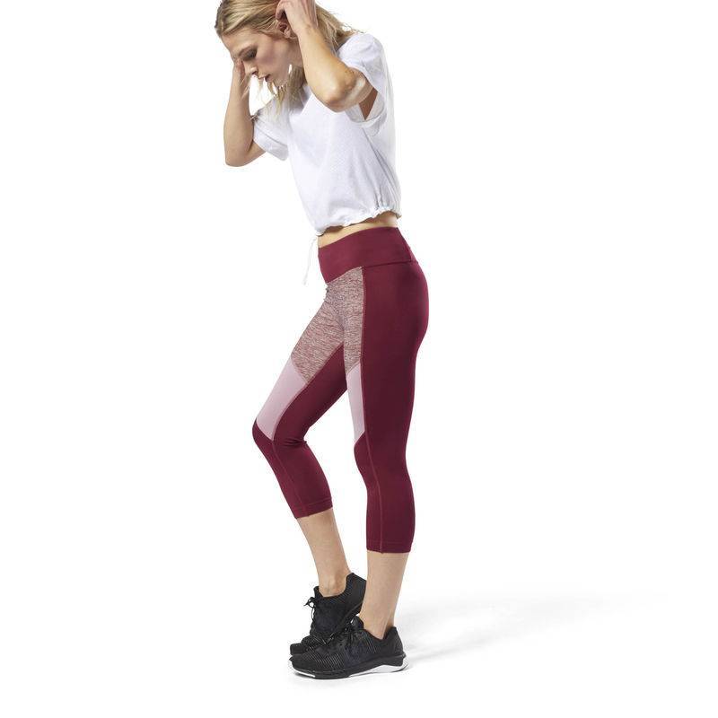 Woman Leggins US MELANGE CAPRI - DH2016