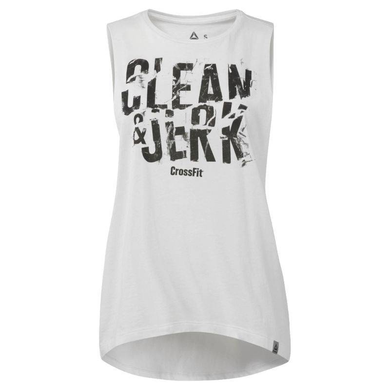 Woman top Reebok CrossFit Clean Jerk Muscle Tank - DH3719