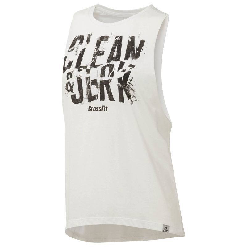 Woman top Reebok CrossFit Clean Jerk Muscle Tank - DH3719