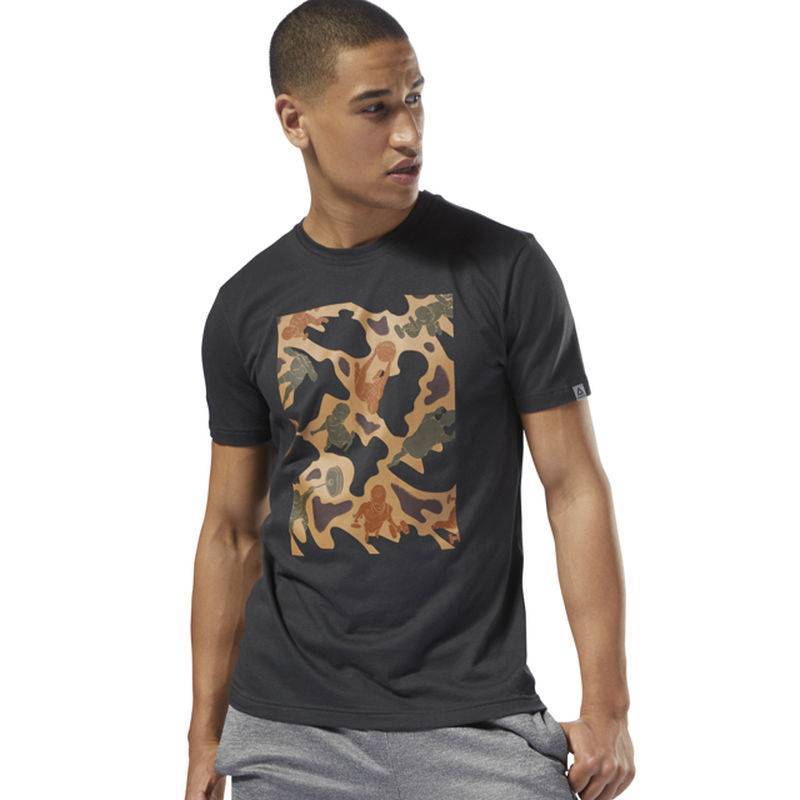 Man T-Shirt GS Training Camo Tee - DH3791