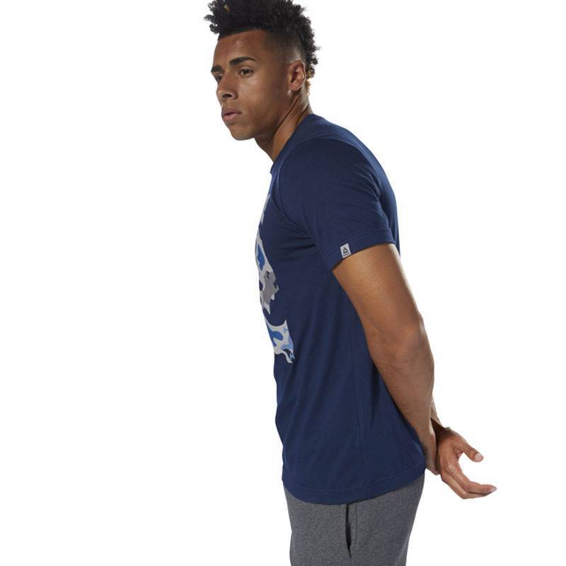 Man T-Shirt GS Training Camo Tee - DH3792