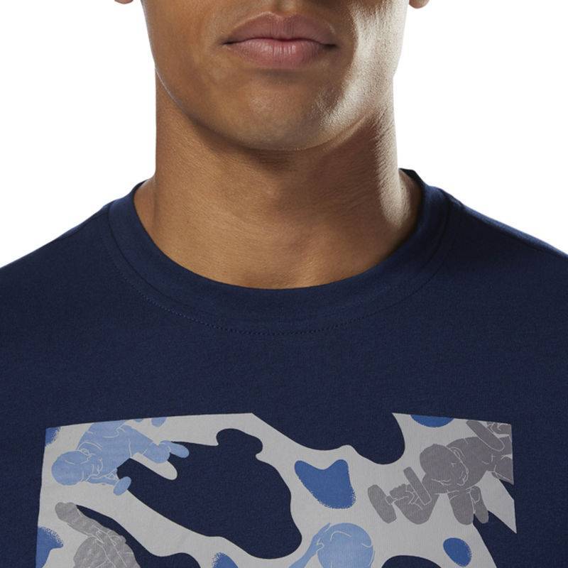 Man T-Shirt GS Training Camo Tee - DH3792