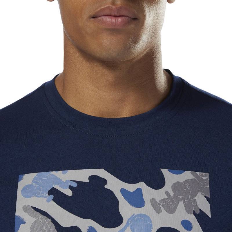 Man T-Shirt GS Training Camo Tee - DH3792