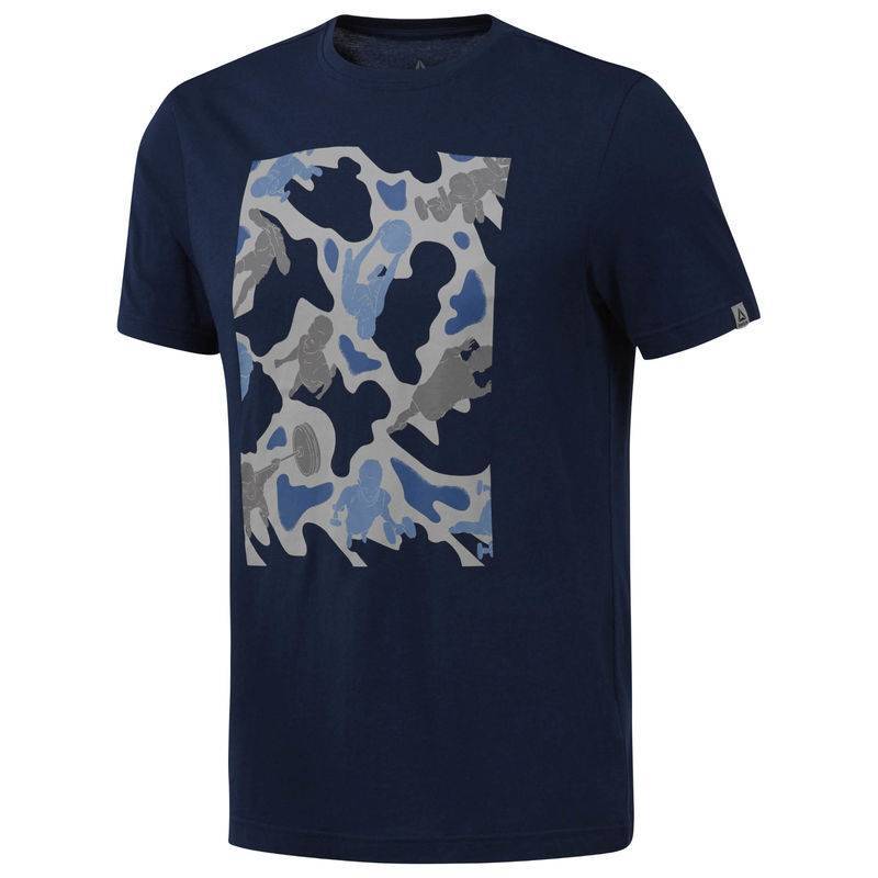 Man T-Shirt GS Training Camo Tee - DH3792