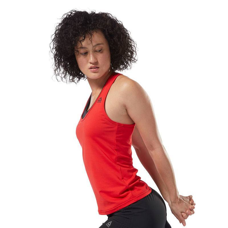 Woman top Les Mills BODYPUMP Racer Tank - DJ2187