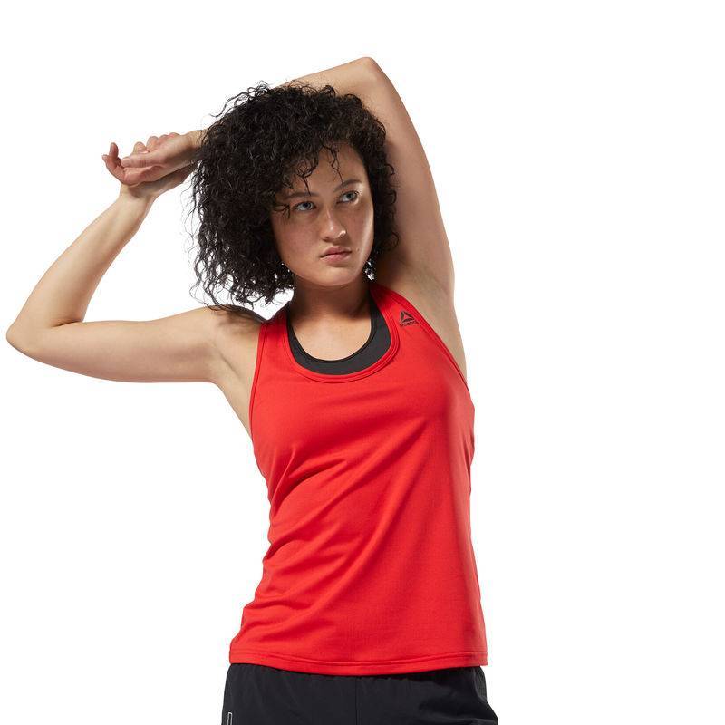 Woman top Les Mills BODYPUMP Racer Tank - DJ2187