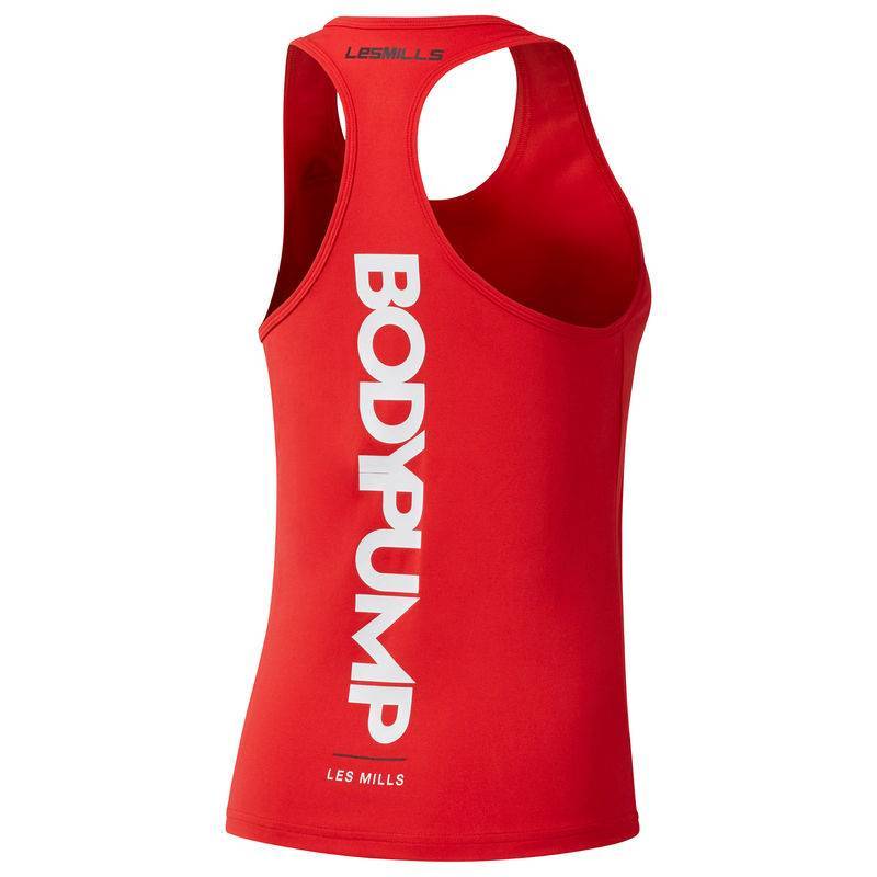 Woman top Les Mills BODYPUMP Racer Tank - DJ2187