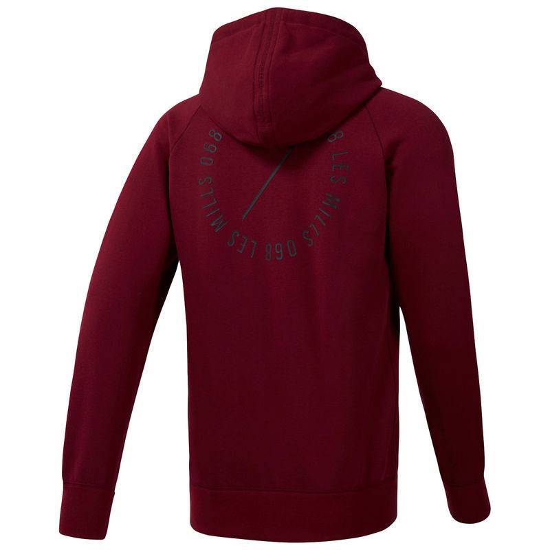 Mens sweatshirt Les Mills ZIP HOODIE - DJ2219