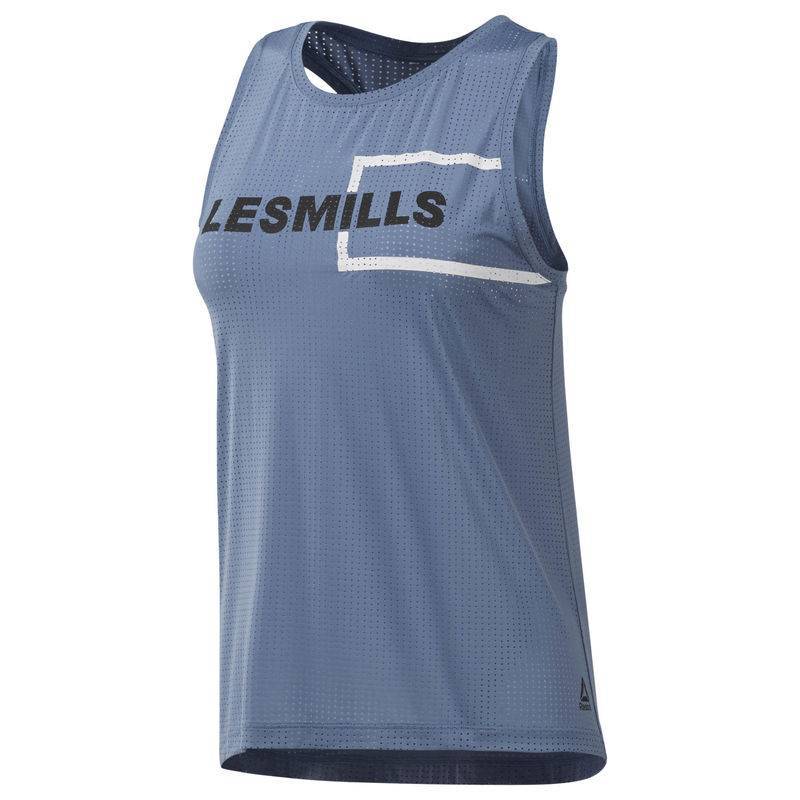 Woman top Les Mills PERFORATED TANK - DJ2222