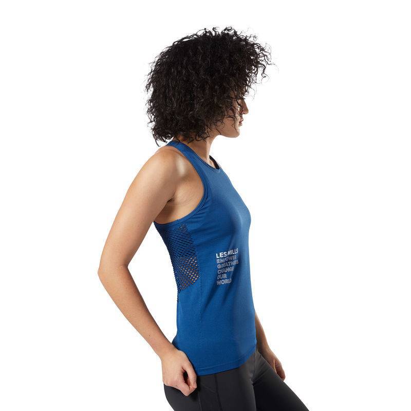 Woman top Les Mills SEAMLESS TANK - DJ2229