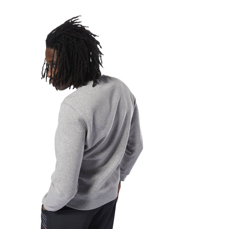 Mens sweatshirt Les Mills FLEECE CREW - DN5898