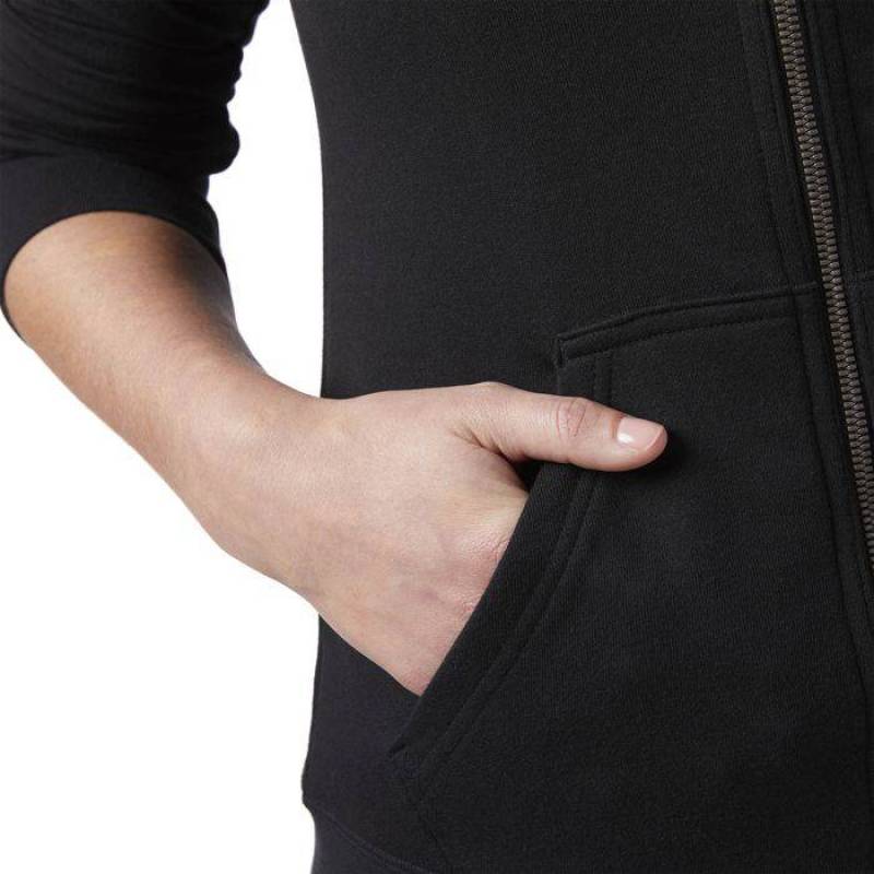 Woman hoodie EL FT FULL ZIP - CF8596