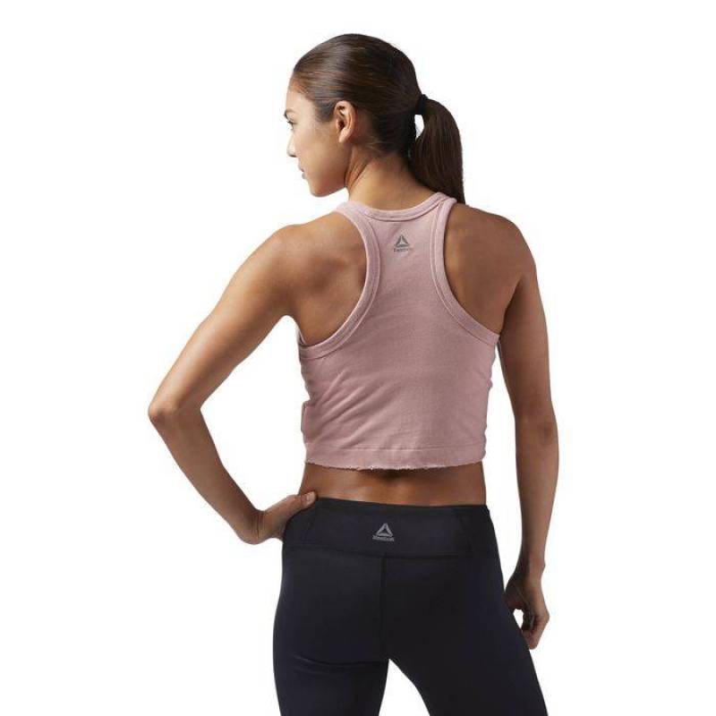 Dámský top EL WASHED CROP TANK