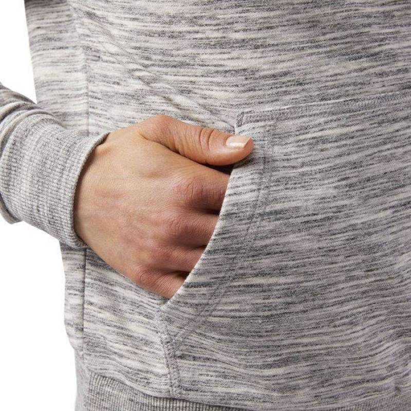 Dámská mikina EL MARBLE FT COWL - CF8643