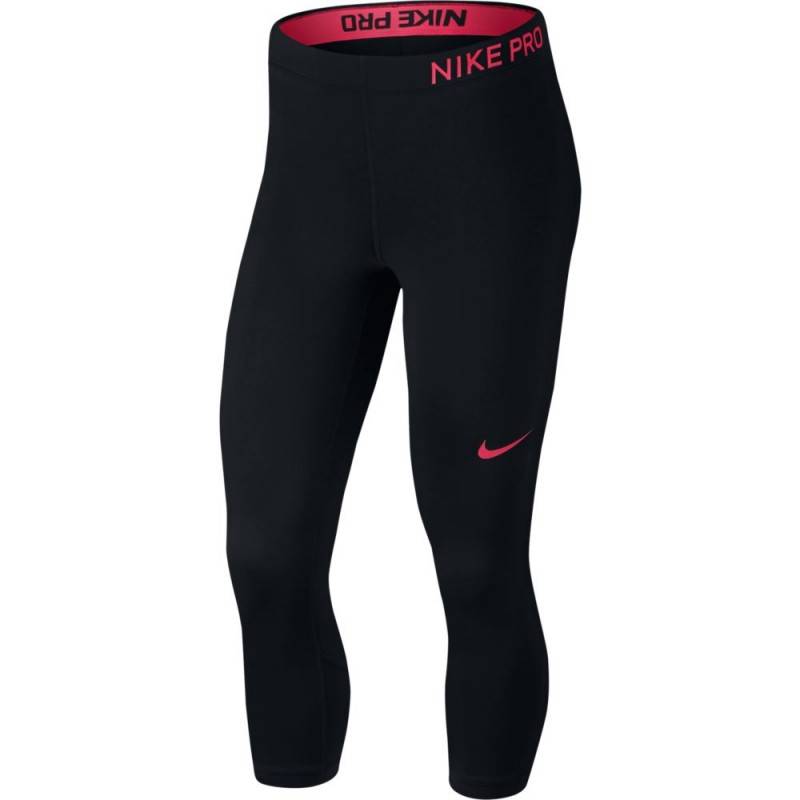 Woman capri Tight W NP CPRI black/pink
