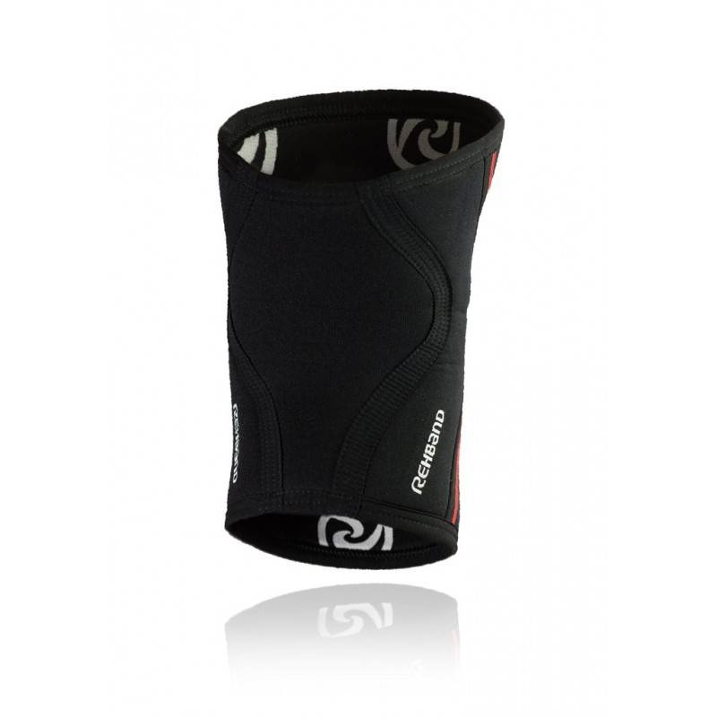 Kniebandage Spartan Race 5 mm - schwarz/rot