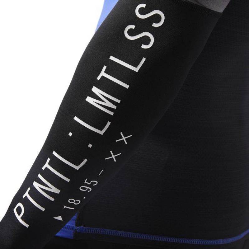 Man compression T-Shirt AC GRAPHIC LS COMP TEE - CF3715