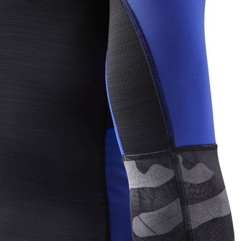 Man compression T-Shirt AC GRAPHIC LS COMP TEE - CF3715