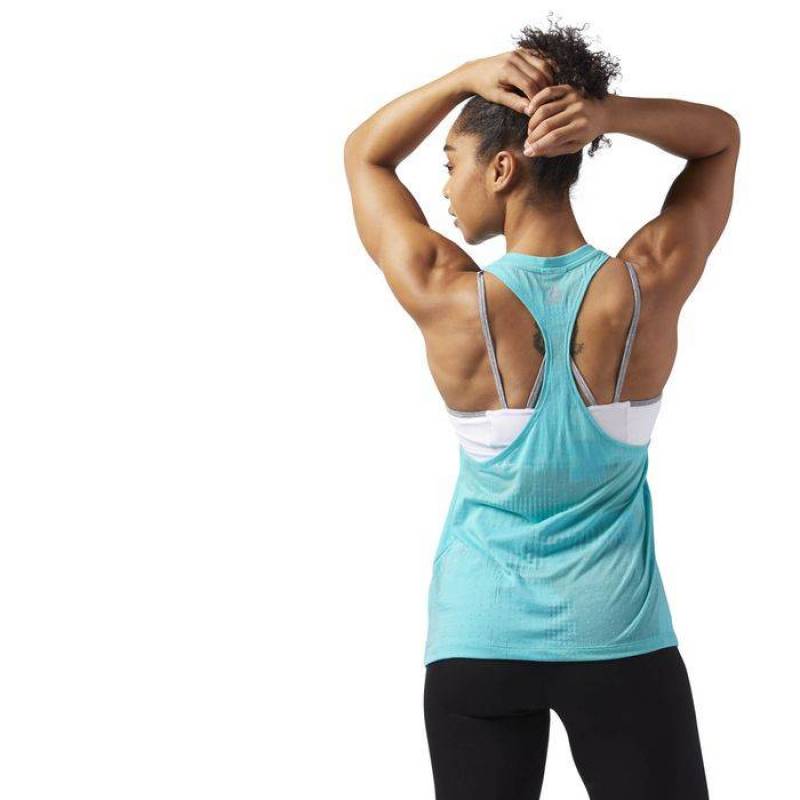 Dámský top BURNOUT TANK CF3379