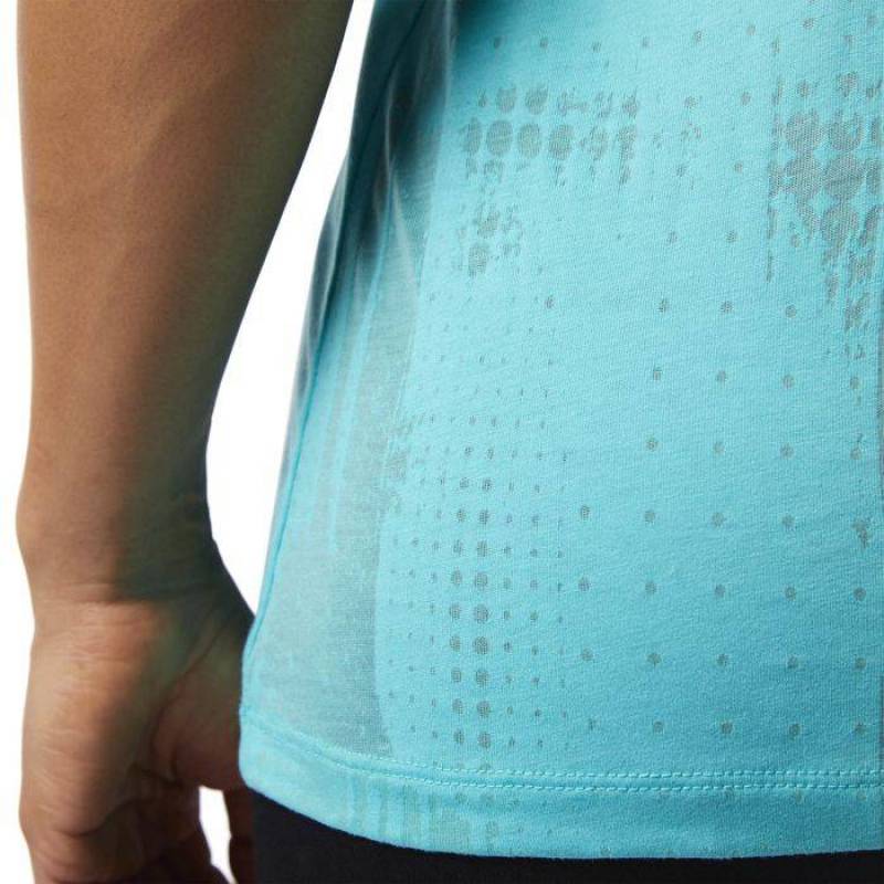 Dámský top BURNOUT TANK CF3379