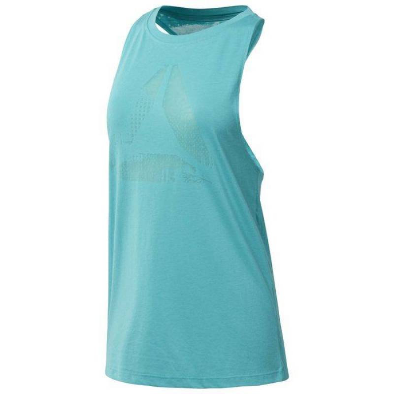 Dámský top BURNOUT TANK CF3379