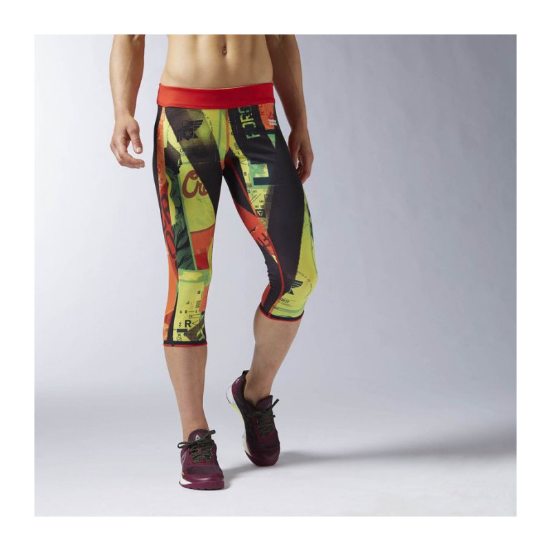 Woman Tight Reebok CrossFit Chase Capri Primed AP960