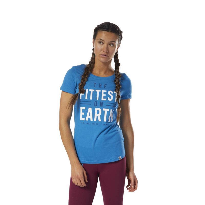 Woman T-Shirt CrossFit Games Fittest On Earth - DN2418