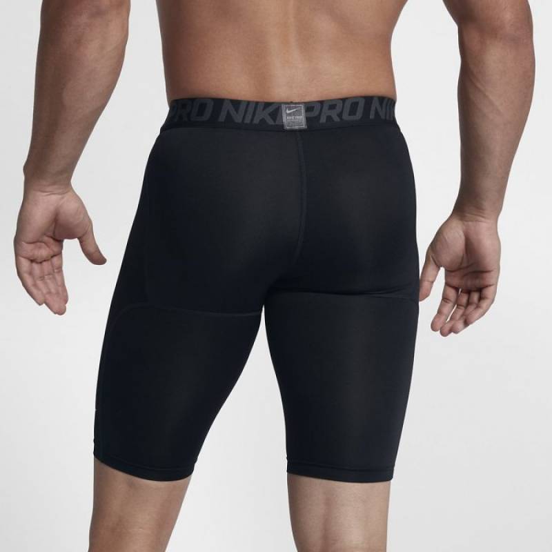 Herrenshorts kompressions Nike Pro - schwarz