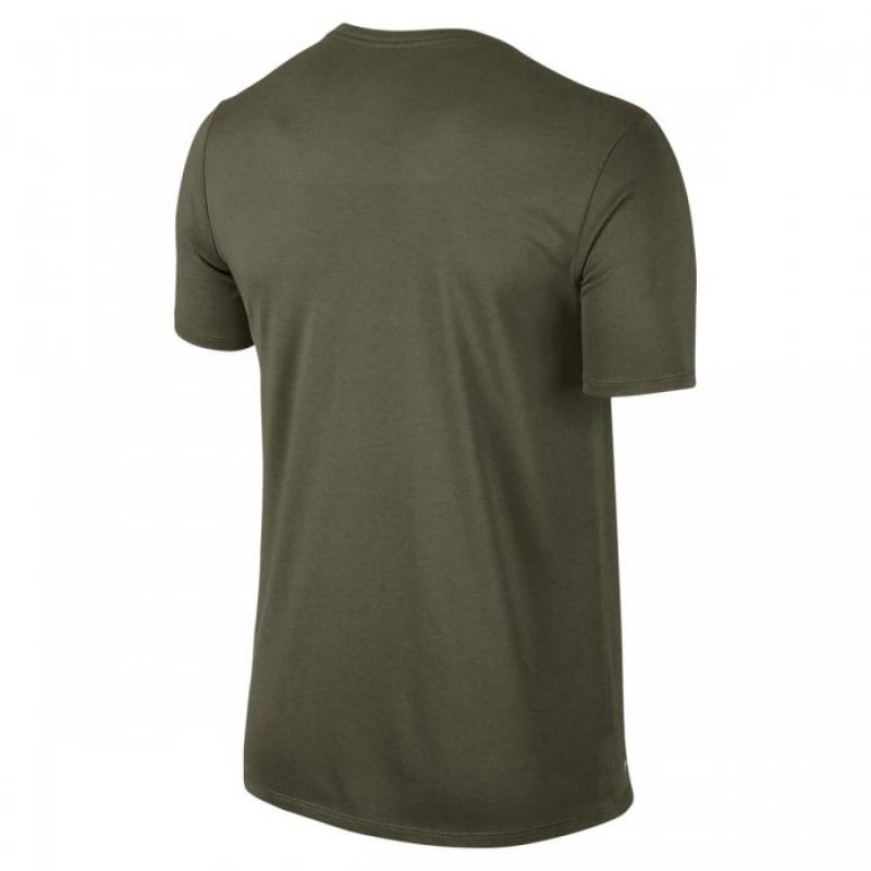 Herren T-Shirt Nike Swoosh Athlete - olive