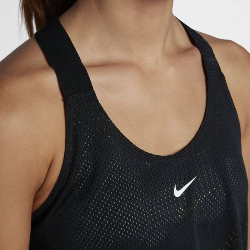 Woman top Nike Elastika Mesh Tank black 930395-010