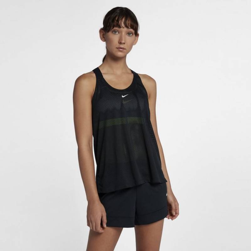 Woman top Nike Elastika Mesh Tank black 930395-010