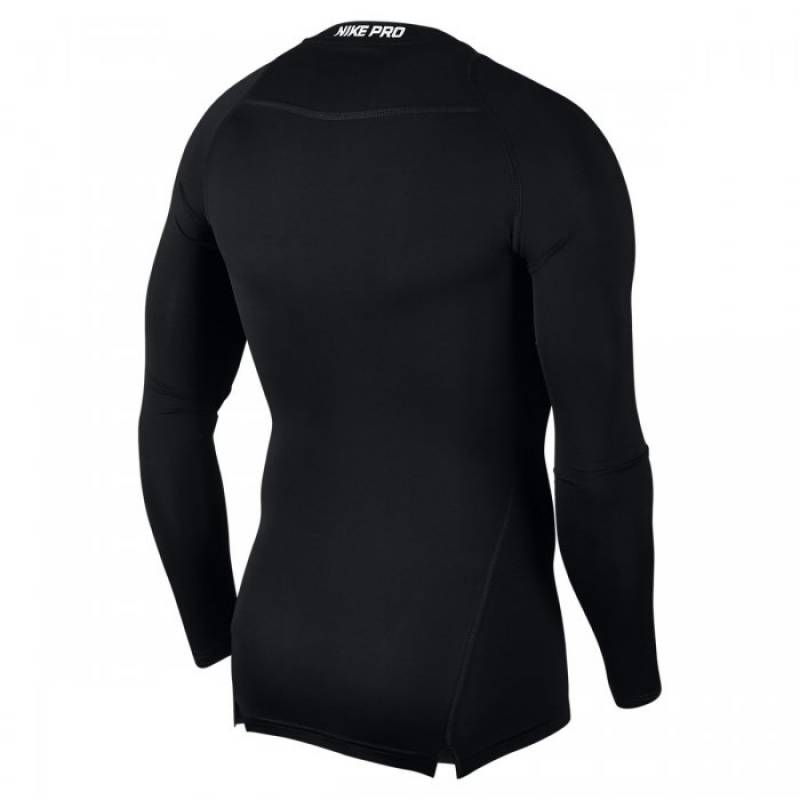 Man compression t-shirt with long sleeve Nike black 838077-010