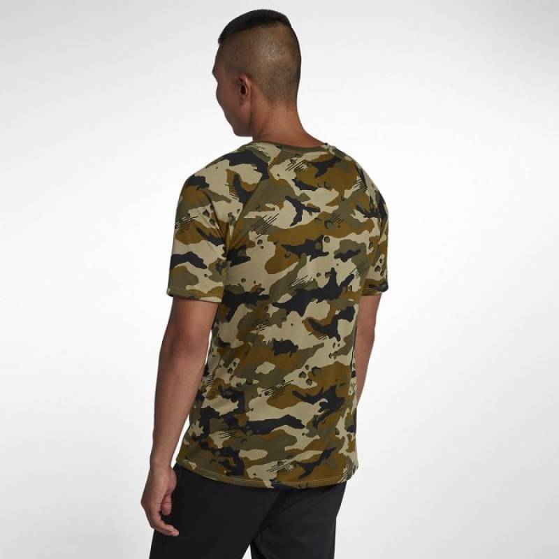 Pánské tričko DRY LEG TEE CAMO AOP 923524-209