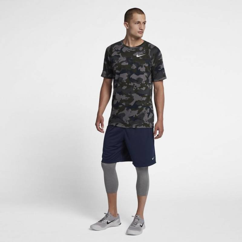 Herren T-Shirt DRY LEG TEE CAMO GREY 923524-036