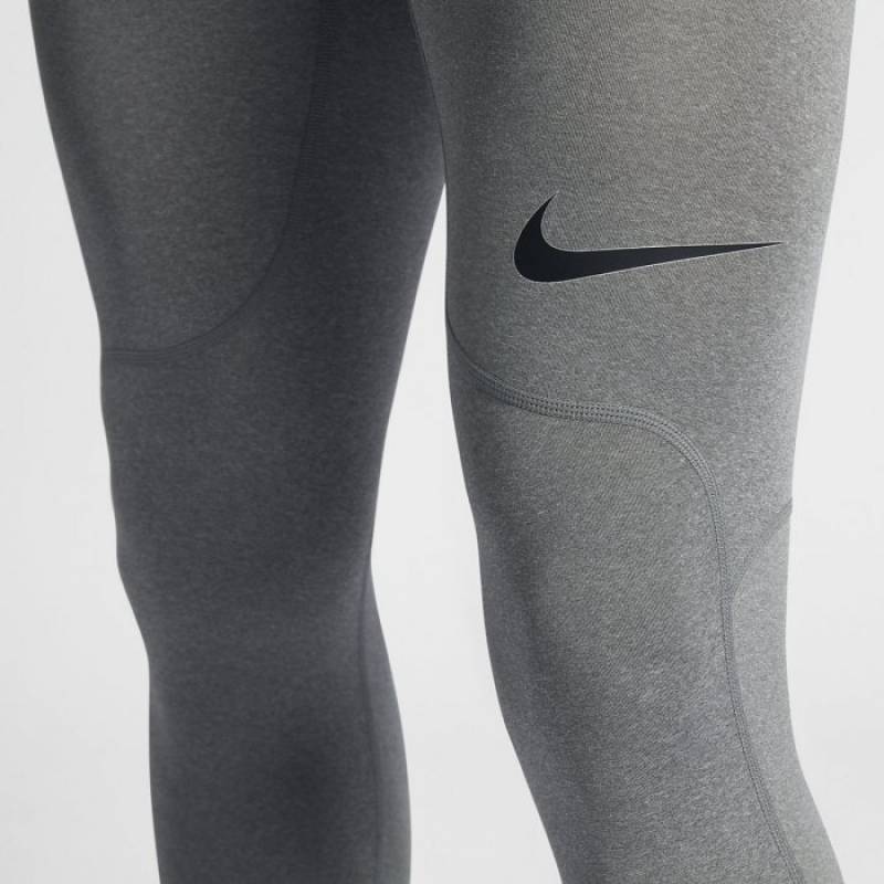 Herrenleggings Nike - grau