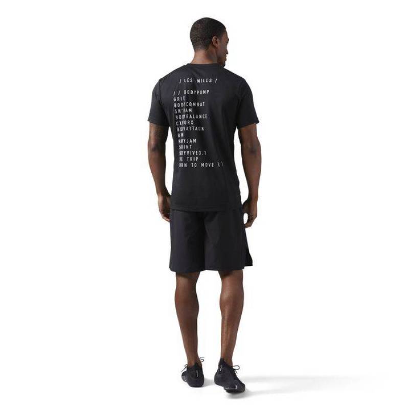 Pánské tričko Les Mills Dual Blend Tee - CD6185