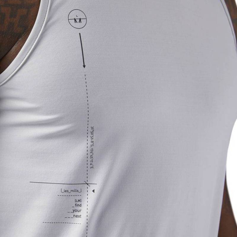 Man Top Les Mills Active Chill TANK - CD6191