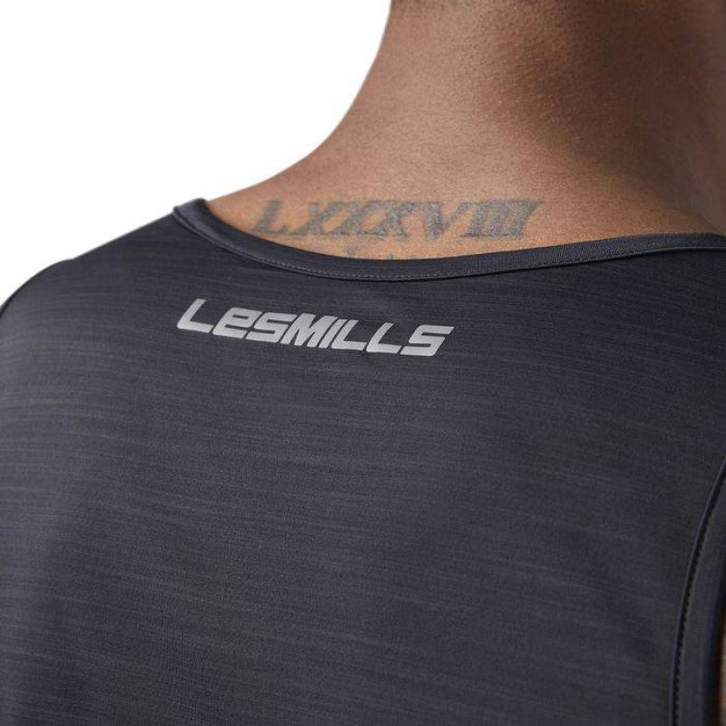 Pánské tričko Les Mills ACTIVCHILL TANK - CD6188