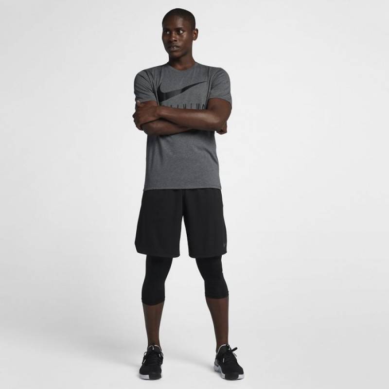 Man fitness T-Shirt Nike TRAINING - grey