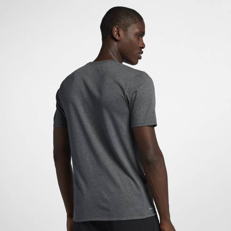 Man fitness T-Shirt Nike TRAINING - grey