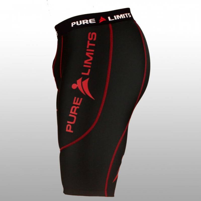 Pánské krátké kompresní kalhoty Red Series